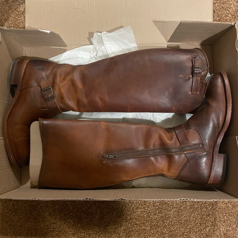 Frye Paige tall riding boots